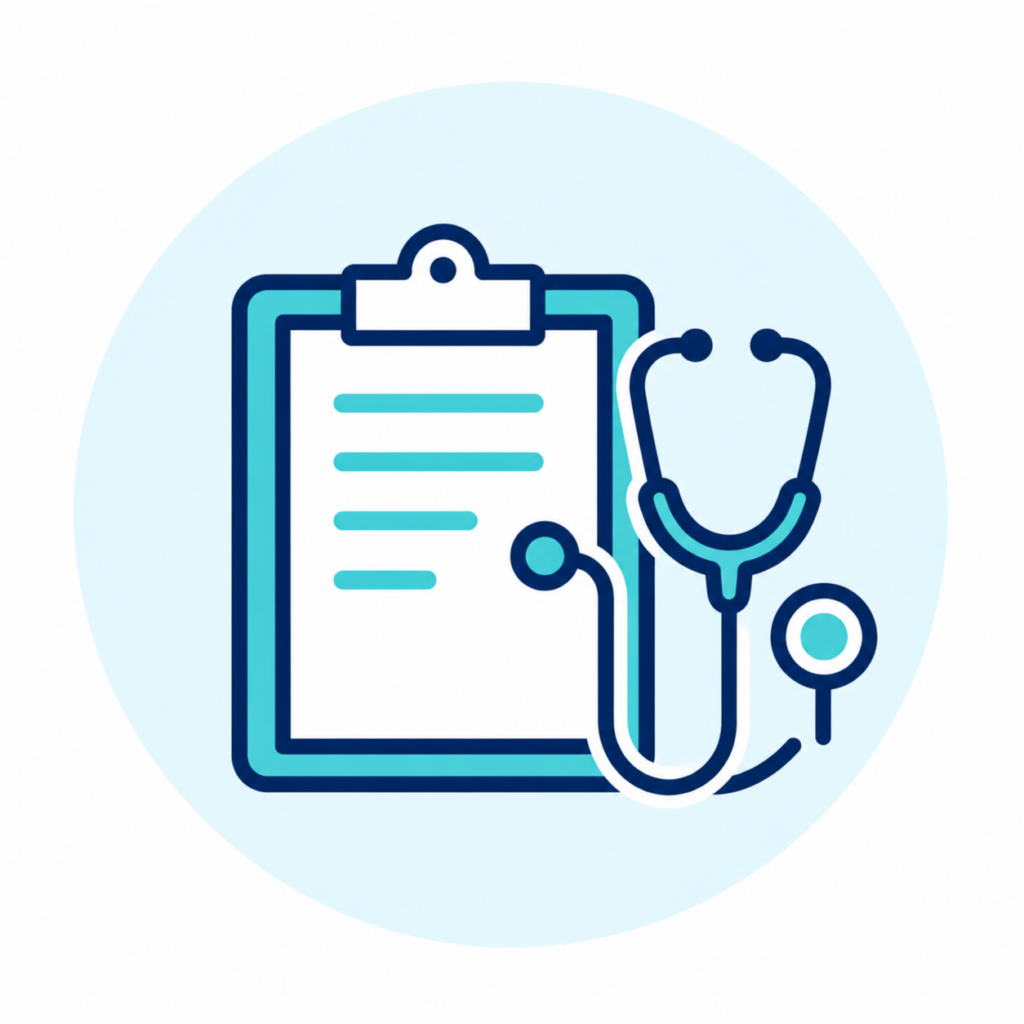 Chirurgie Bariatrique et Métabolique Illustration de l’évaluation de l’état de santé général avant une chirurgie bariatrique