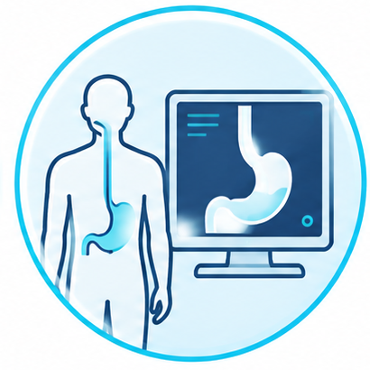 Illustration de l’imagerie complémentaire utilisée dans le bilan du reflux gastro-œsophagien